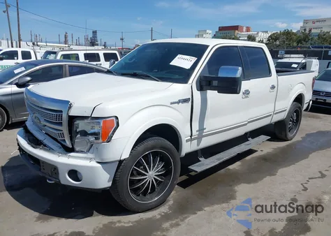 2012 Ford F-150 Platinum from USA, damaged, VIN 1FTFW1ET0CFC59624